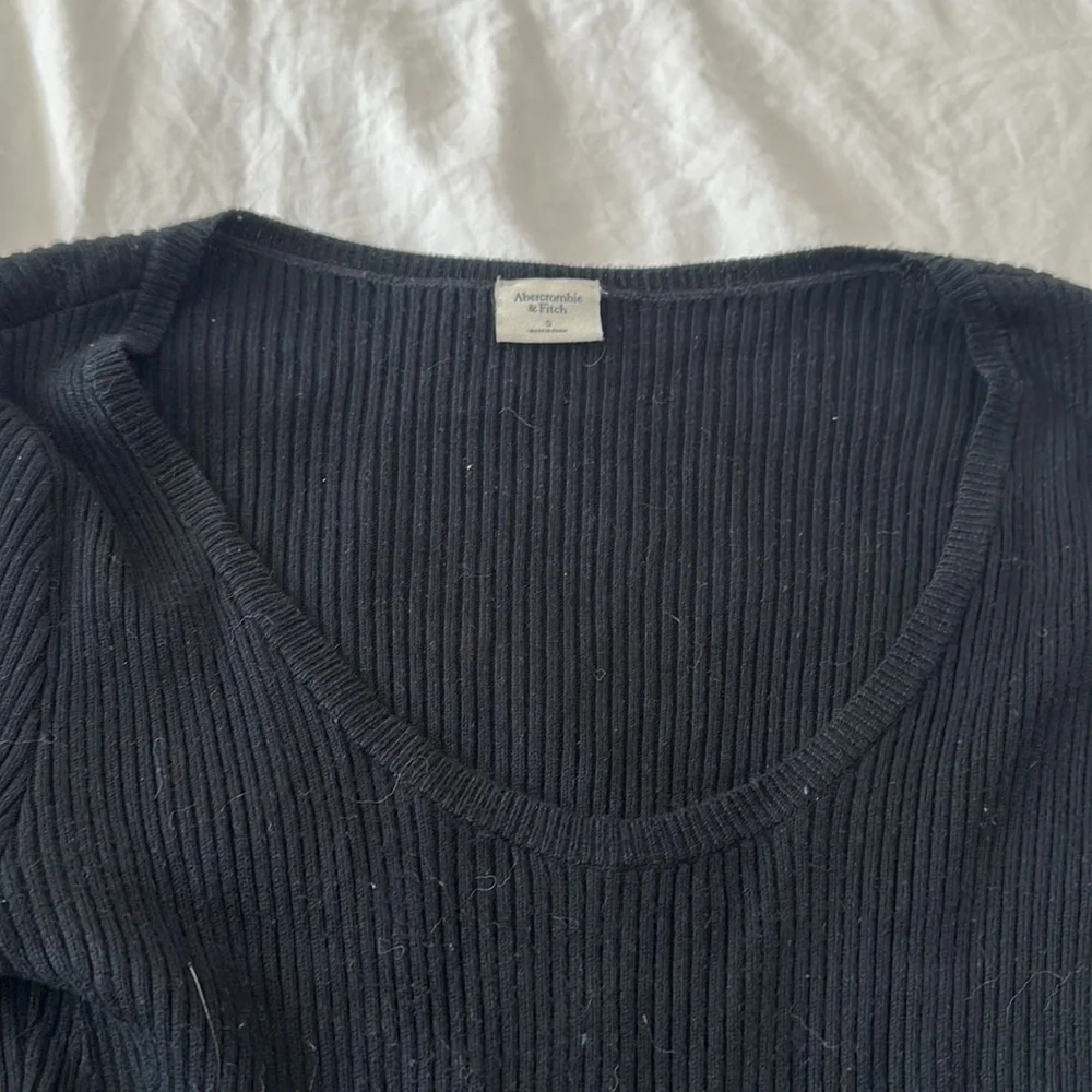 Abercrombie | Black Sweater Bodysuit - Picture 3 of 3